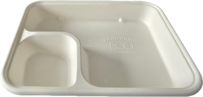 BIO Tácek na NACHOS s jednou přihrádkou na omáčku VANGUARD