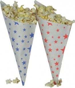 PAPÍROVÝ KORNOUT MINI MODRÝ I 0,5L, 100 Ks. v Bal.