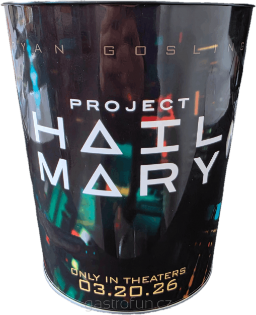 Hliníkový kyblík na popcorn – Limitovaná edice „Spasitel“