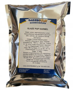 Směs Glazur Pop KARAMEL GASTROFUN 1000 g