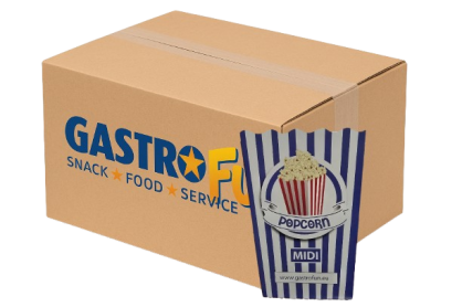 Krabička 3,0 L popcorn MIDI 220 ks -5% sleva
