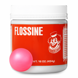 Růžová Žvýkačková Příchuť Flossine 454g