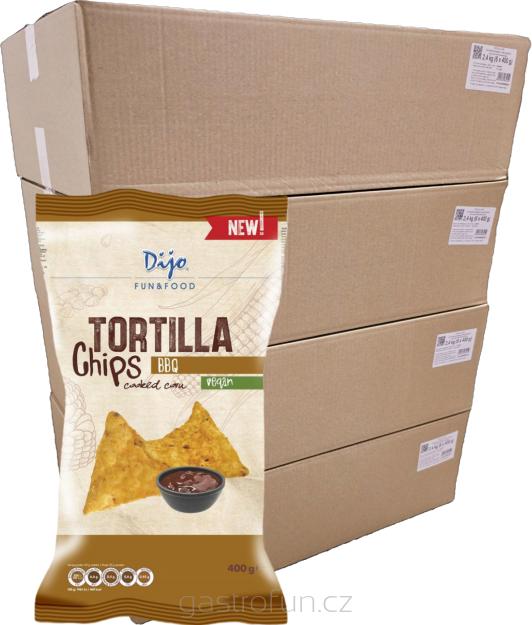Tortilla Lupínky Nachos BBQ (48ks. x 400g)
