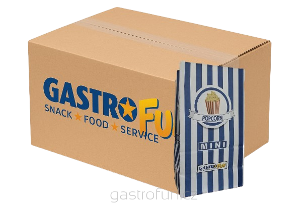 Papírový sášek GASTROFUN 1,46L popcorn MINI 1000 kusů