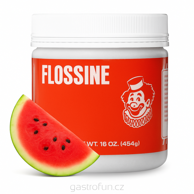 Červená Melounová Příchuť Flossine 454g