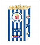 Sáček GASTRORENT 3,82 L popcorn MAXI 1000ks - 2