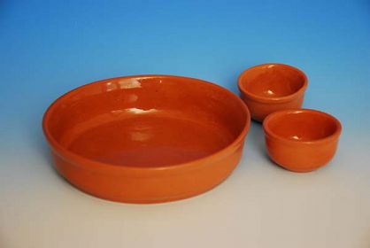 Ceramiczne miski do Nachos - zestaw 1+2 (Nacho ceramic bowl 1+2)