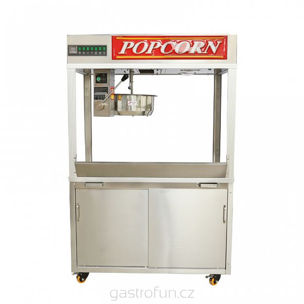 Stroj na popcorn CHICAGO s automatickou olejovou pumpičkou - 32 oz