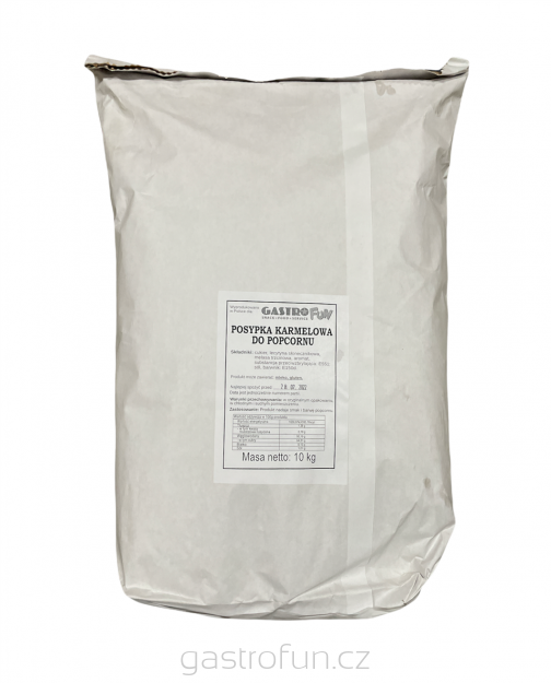 CUKR S KARAMELOVOU PŘÍCHUTÍ 10 kg. 