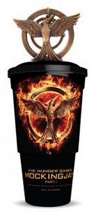 KUBEK 22OZ. "Igrzyska śmierci: kosogłos. część 2" ZESTAW (KUBEK+PRZYKRYWKA+SŁOMKA+ZABAWKA)