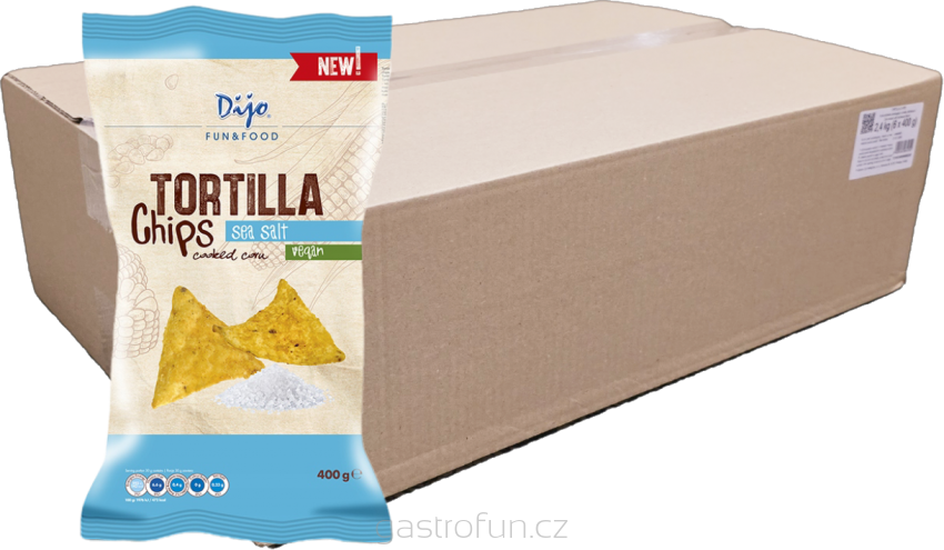 Tortilla Lupínky Nachos solené 2,4kg (6x 400g)